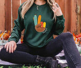 Peace Sign Turkey, Retro Thanksgiving Turkey Shirt, Hello Thanksgiving Sweatshirt, Gift For Thanksgiving, Happy Thanksgiving Shirt - Nesta Tees